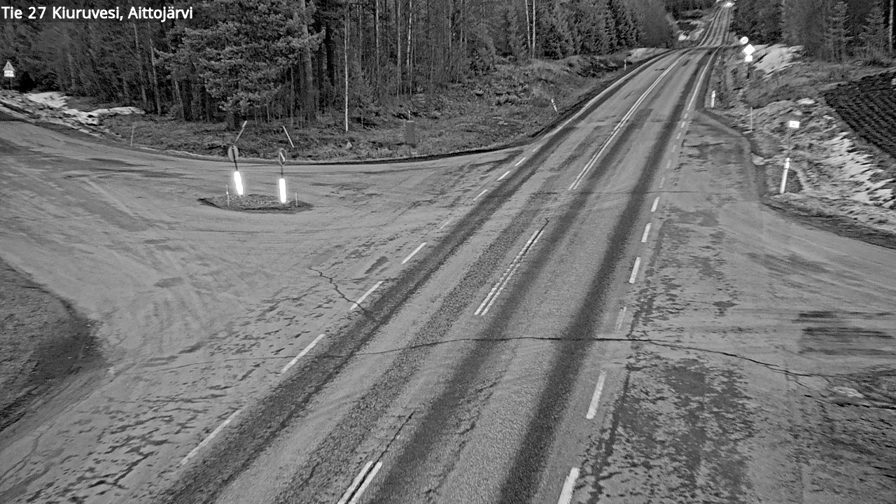 Kelikamerat Kuva Tie 27 Kiuruvesi, Aittojärvi, Kiuruvesi, Pohjois-Savo