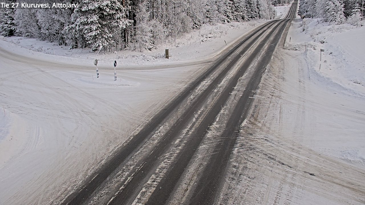 Kelikamerat Kuva Tie 27 Kiuruvesi, Aittojärvi, Kiuruvesi, Pohjois-Savo