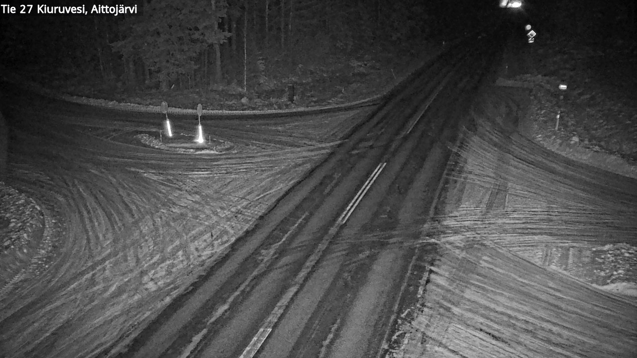 Kelikamerat Kuva Tie 27 Kiuruvesi, Aittojärvi, Kiuruvesi, Pohjois-Savo