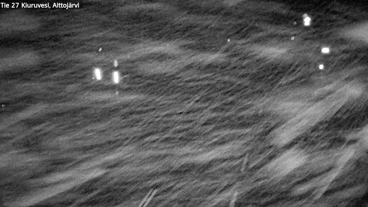 Weather Camera Image Road 27 Kiuruvesi, Aittojärvi, Kiuruvesi, Pohjois-Savo