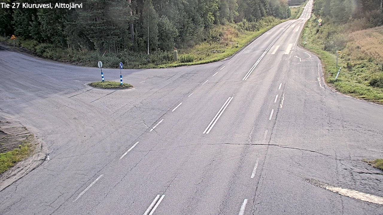 Kelikamerat Kuva Tie 27 Kiuruvesi, Aittojärvi, Kiuruvesi, Pohjois-Savo