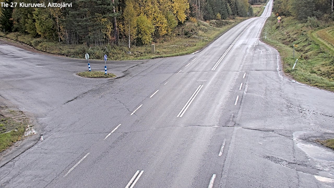 Kelikamerat Kuva Tie 27 Kiuruvesi, Aittojärvi, Kiuruvesi, Pohjois-Savo
