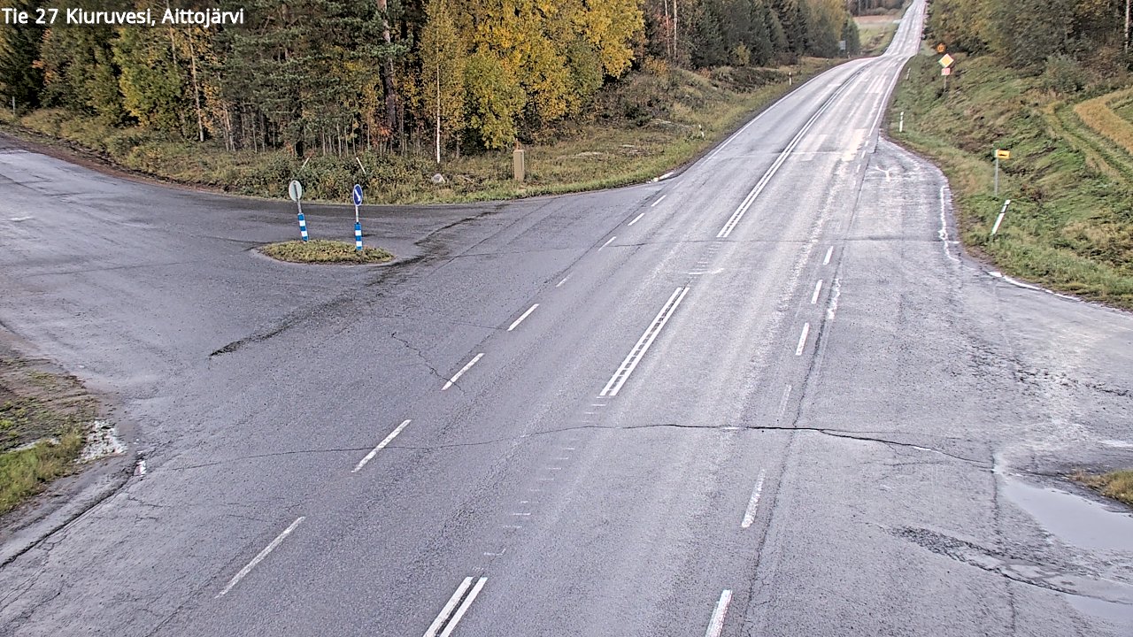 Kelikamerat Kuva Tie 27 Kiuruvesi, Aittojärvi, Kiuruvesi, Pohjois-Savo
