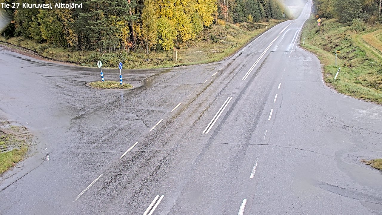 Kelikamerat Kuva Tie 27 Kiuruvesi, Aittojärvi, Kiuruvesi, Pohjois-Savo