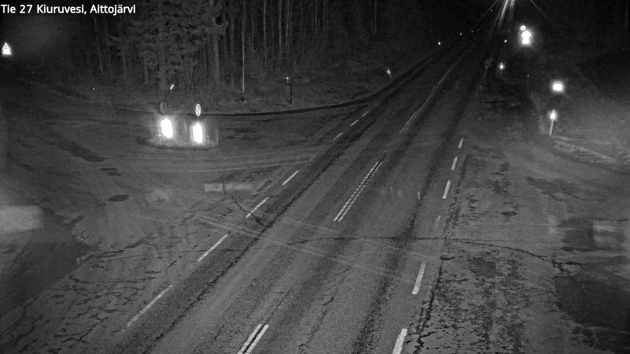 Kelikamerat Kuva Tie 27 Kiuruvesi, Aittojärvi, Kiuruvesi, Pohjois-Savo