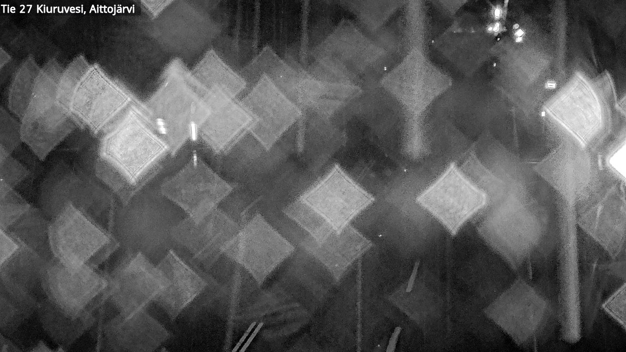 Weather Camera Image Väg 27 Kiuruvesi, Aittojärvi, Kiuruvesi, Pohjois-Savo