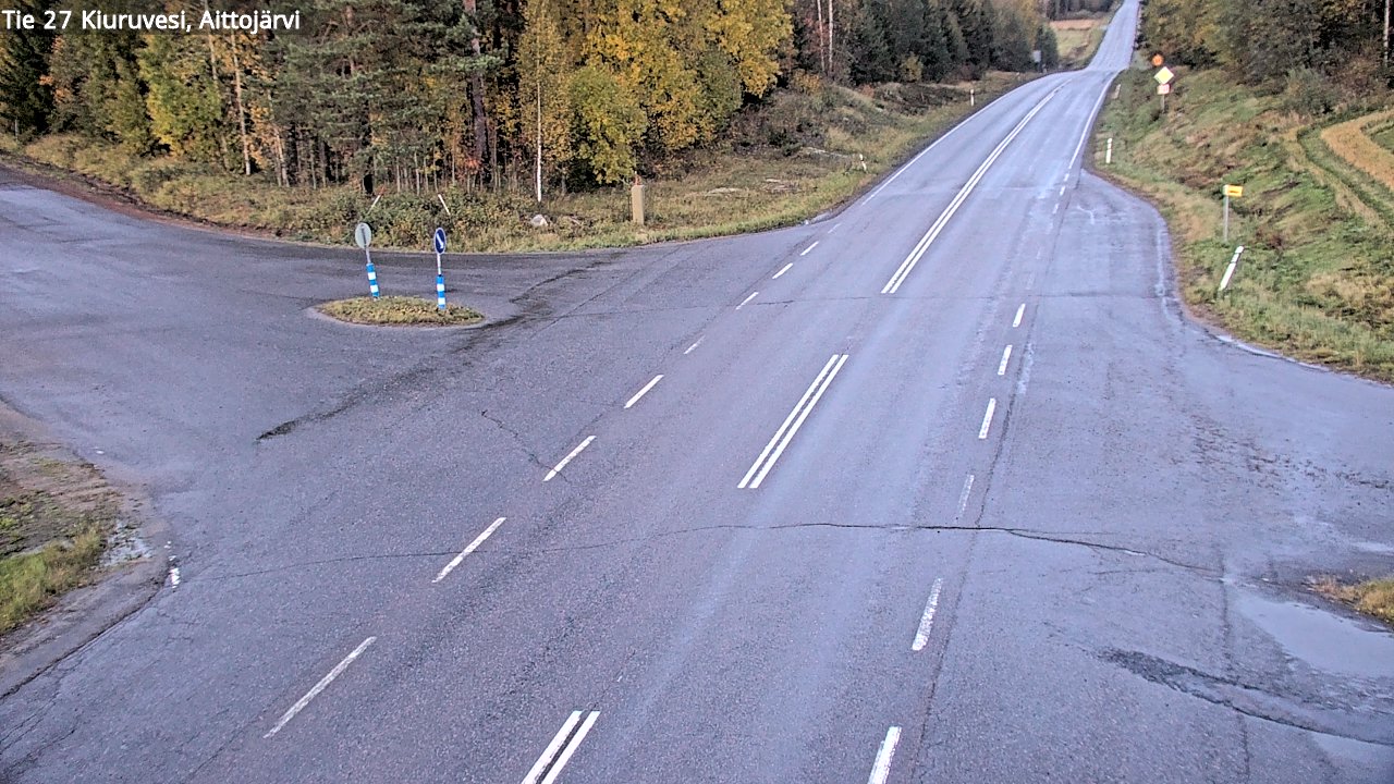 Kelikamerat Kuva Tie 27 Kiuruvesi, Aittojärvi, Kiuruvesi, Pohjois-Savo