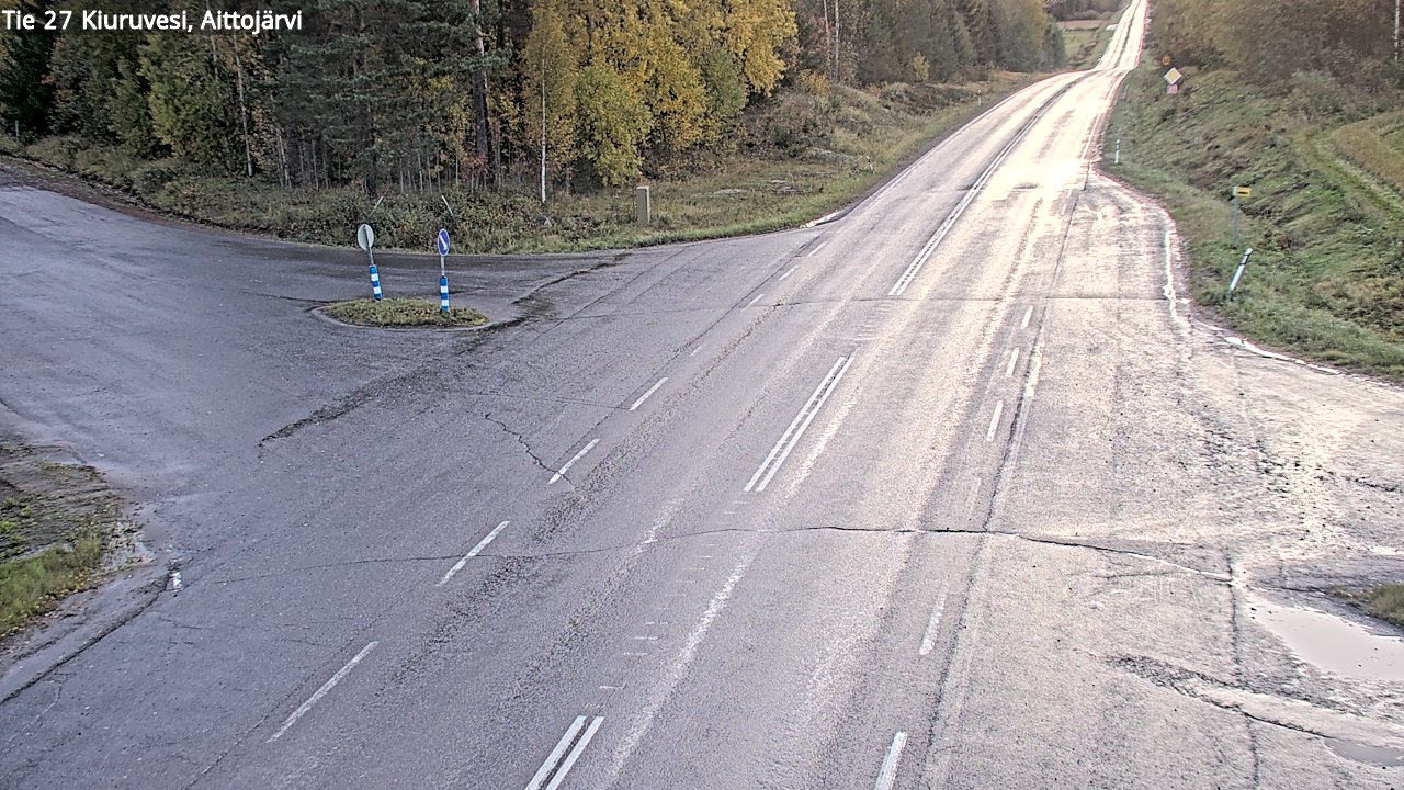 Kelikamerat Kuva Tie 27 Kiuruvesi, Aittojärvi, Kiuruvesi, Pohjois-Savo