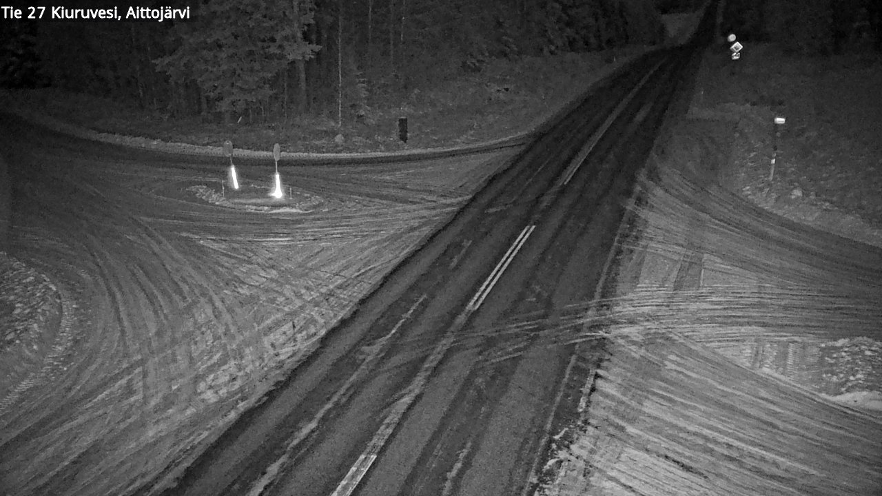 Kelikamerat Kuva Tie 27 Kiuruvesi, Aittojärvi, Kiuruvesi, Pohjois-Savo