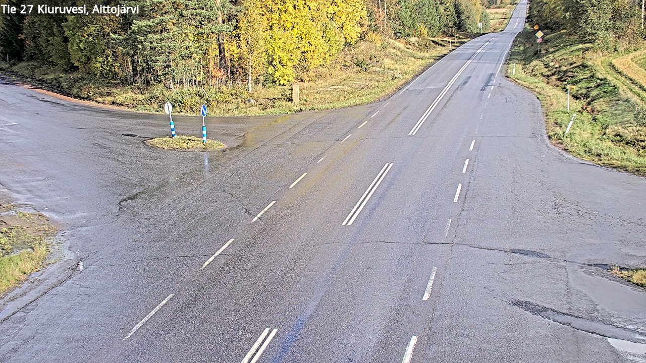 Kelikamerat Kuva Tie 27 Kiuruvesi, Aittojärvi, Kiuruvesi, Pohjois-Savo
