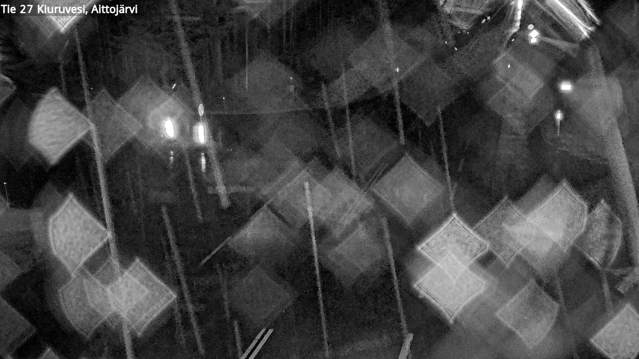 Weather Camera Image Väg 27 Kiuruvesi, Aittojärvi, Kiuruvesi, Pohjois-Savo