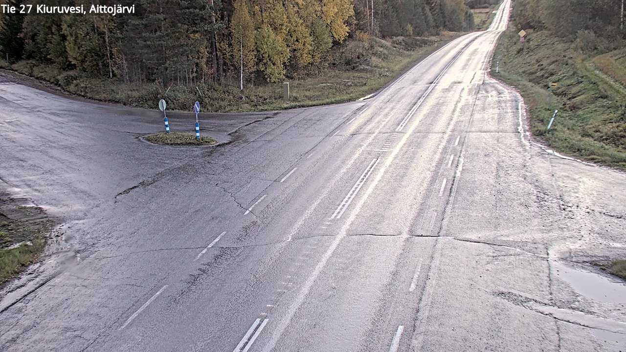 Kelikamerat Kuva Tie 27 Kiuruvesi, Aittojärvi, Kiuruvesi, Pohjois-Savo