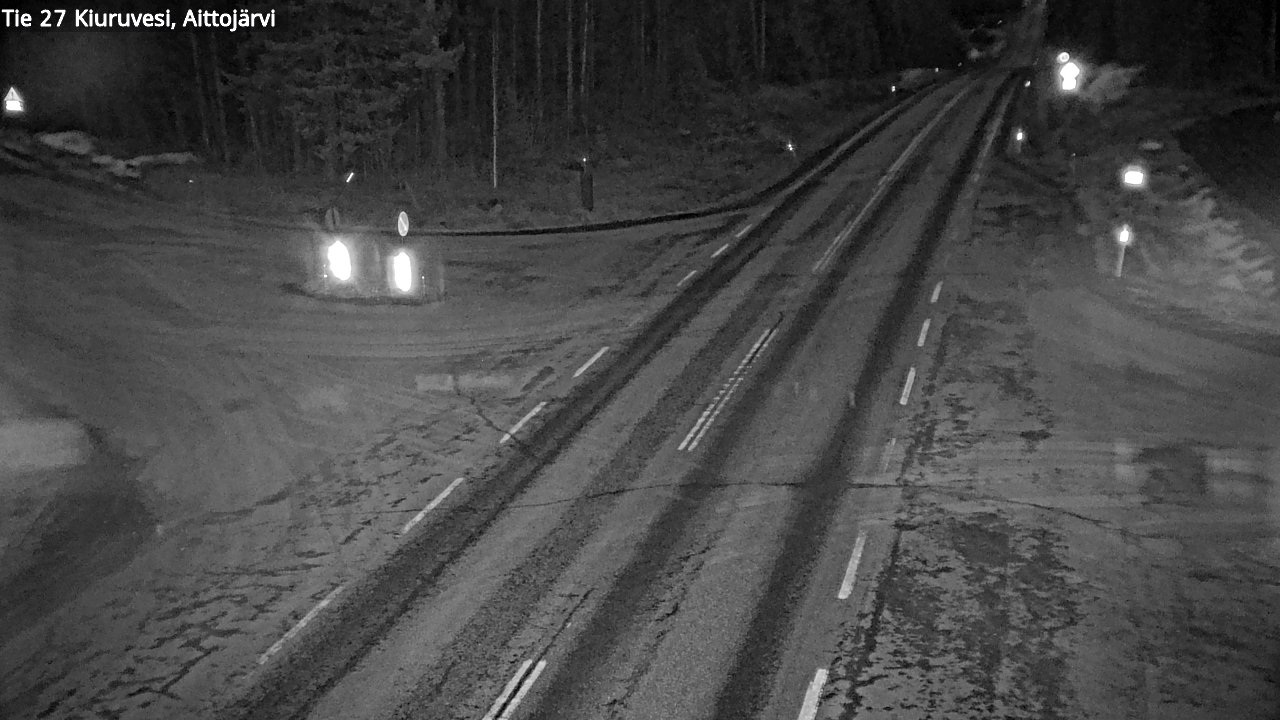 Kelikamerat Kuva Tie 27 Kiuruvesi, Aittojärvi, Kiuruvesi, Pohjois-Savo