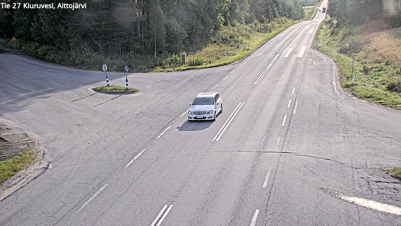 Kelikamerat Kuva Tie 27 Kiuruvesi, Aittojärvi, Kiuruvesi, Pohjois-Savo