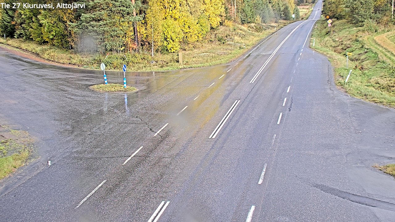 Kelikamerat Kuva Tie 27 Kiuruvesi, Aittojärvi, Kiuruvesi, Pohjois-Savo
