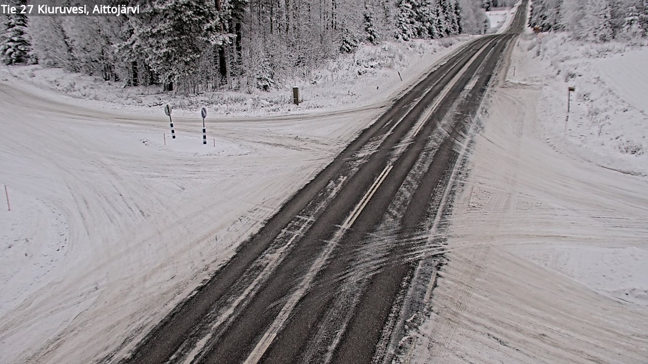 Kelikamerat Kuva Tie 27 Kiuruvesi, Aittojärvi, Kiuruvesi, Pohjois-Savo