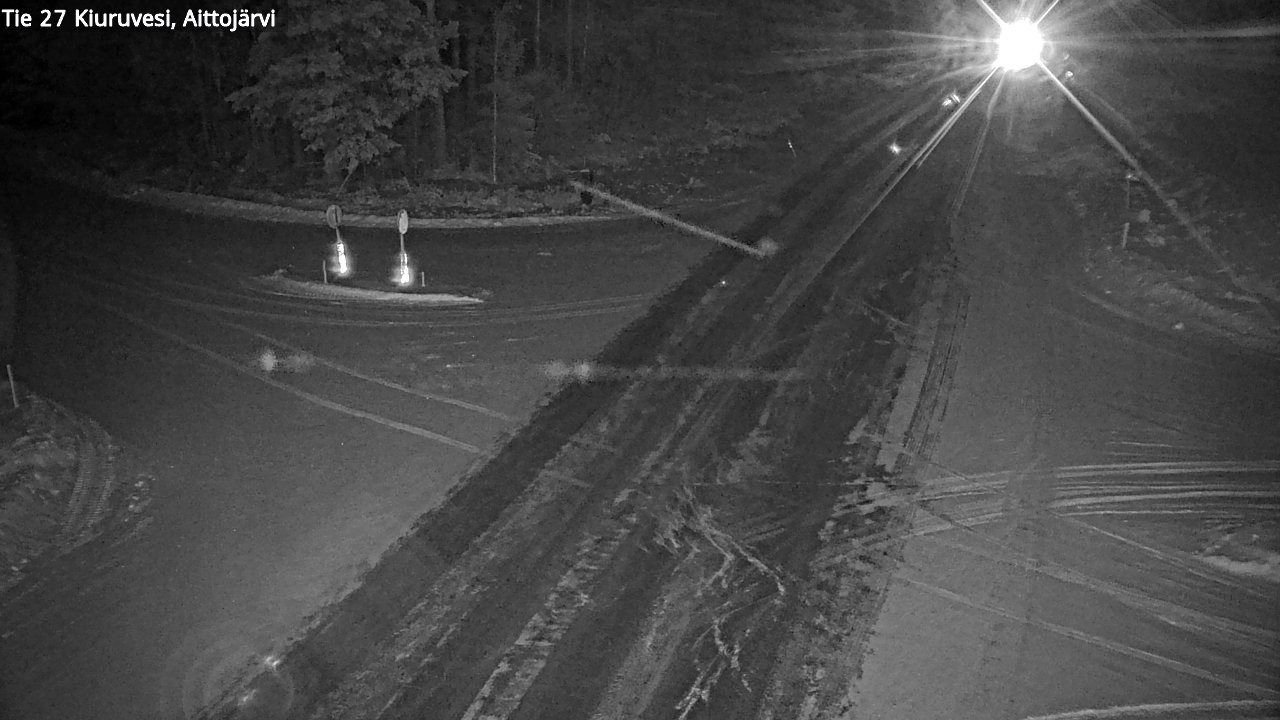 Kelikamerat Kuva Tie 27 Kiuruvesi, Aittojärvi, Kiuruvesi, Pohjois-Savo