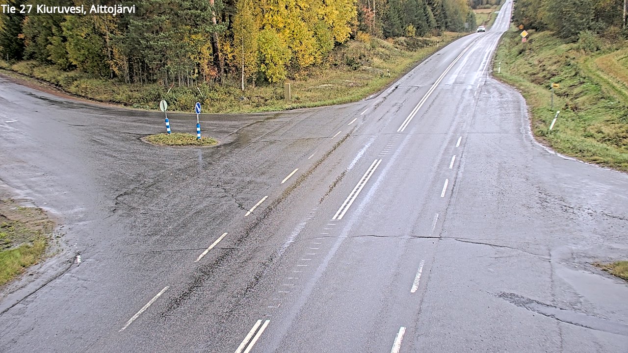 Kelikamerat Kuva Tie 27 Kiuruvesi, Aittojärvi, Kiuruvesi, Pohjois-Savo