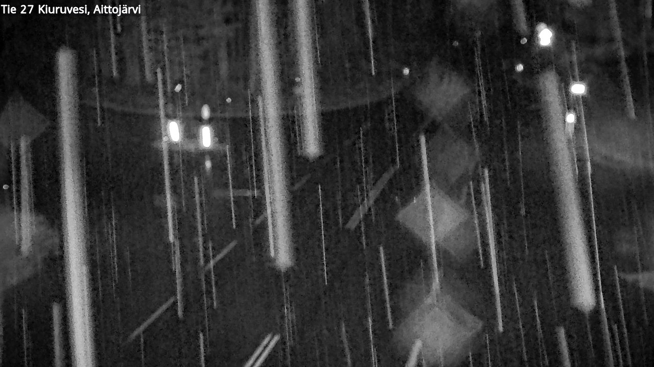 Weather Camera Image Road 27 Kiuruvesi, Aittojärvi, Kiuruvesi, Pohjois-Savo