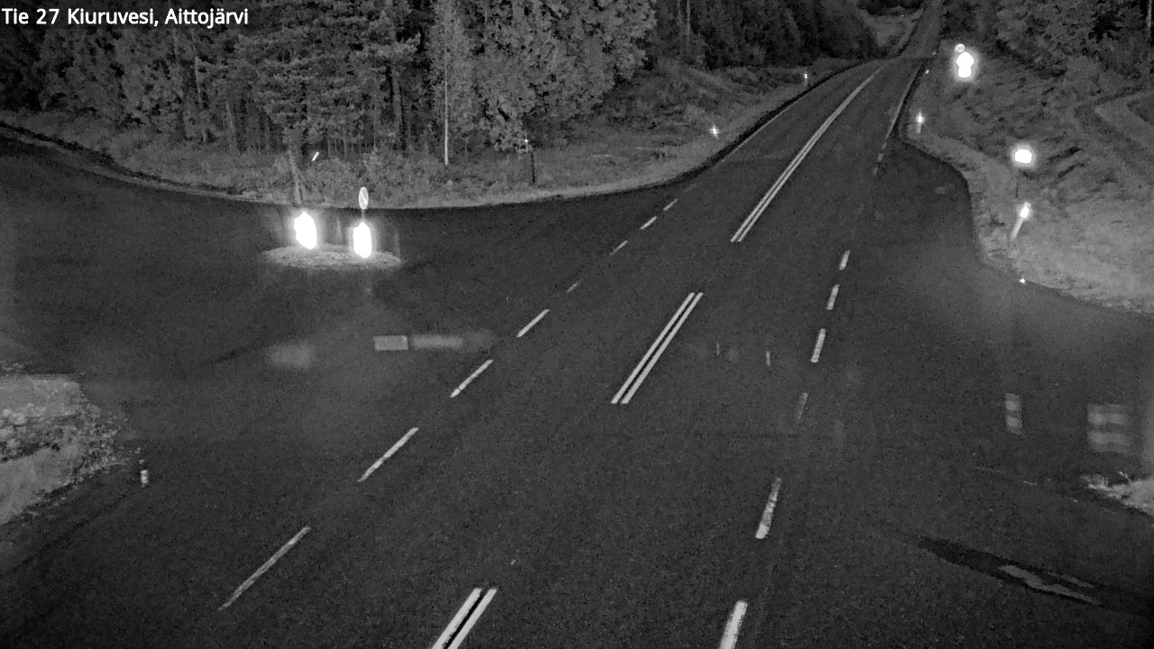 Kelikamerat Kuva Tie 27 Kiuruvesi, Aittojärvi, Kiuruvesi, Pohjois-Savo