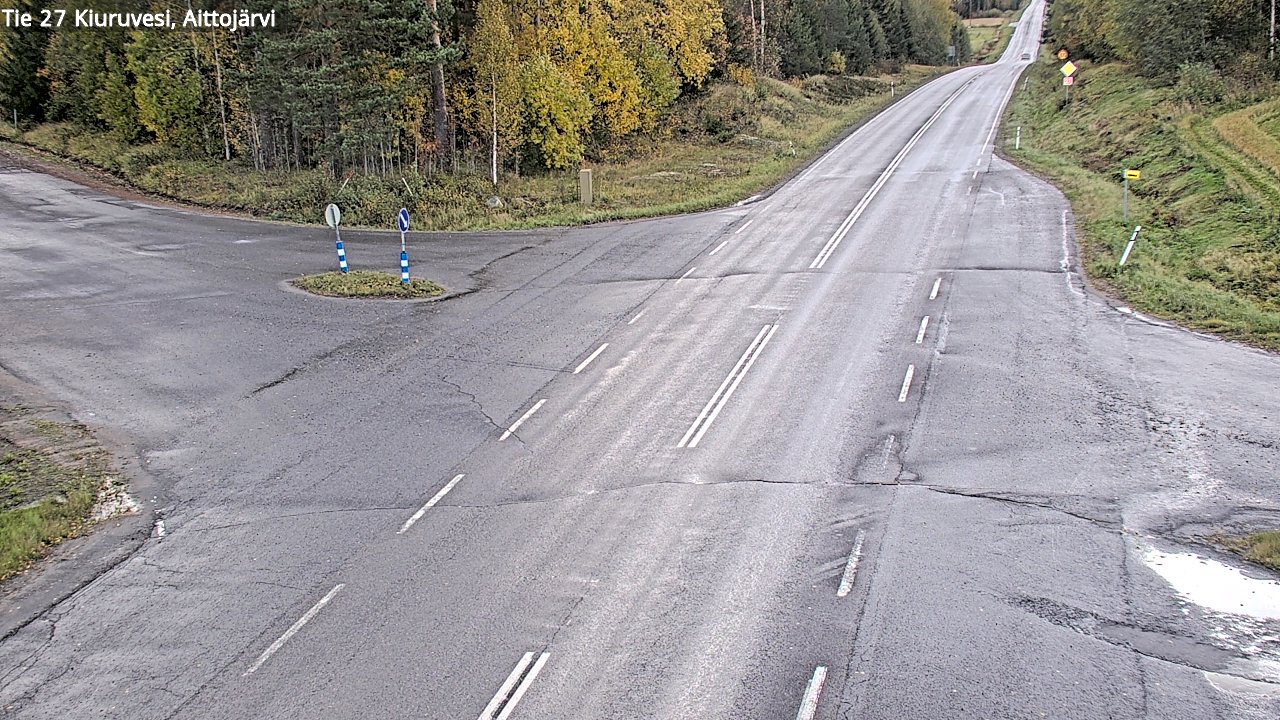 Kelikamerat Kuva Tie 27 Kiuruvesi, Aittojärvi, Kiuruvesi, Pohjois-Savo