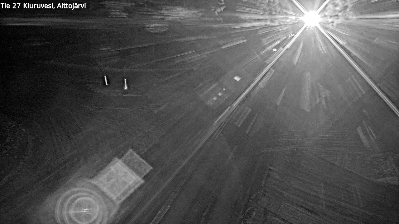 Kelikamerat Kuva Tie 27 Kiuruvesi, Aittojärvi, Kiuruvesi, Pohjois-Savo