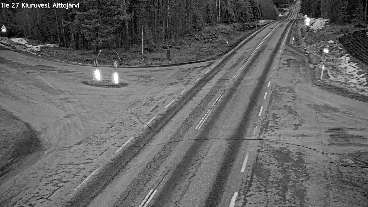 Kelikamerat Kuva Tie 27 Kiuruvesi, Aittojärvi, Kiuruvesi, Pohjois-Savo