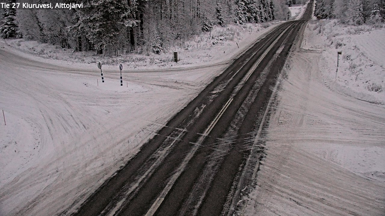 Kelikamerat Kuva Tie 27 Kiuruvesi, Aittojärvi, Kiuruvesi, Pohjois-Savo