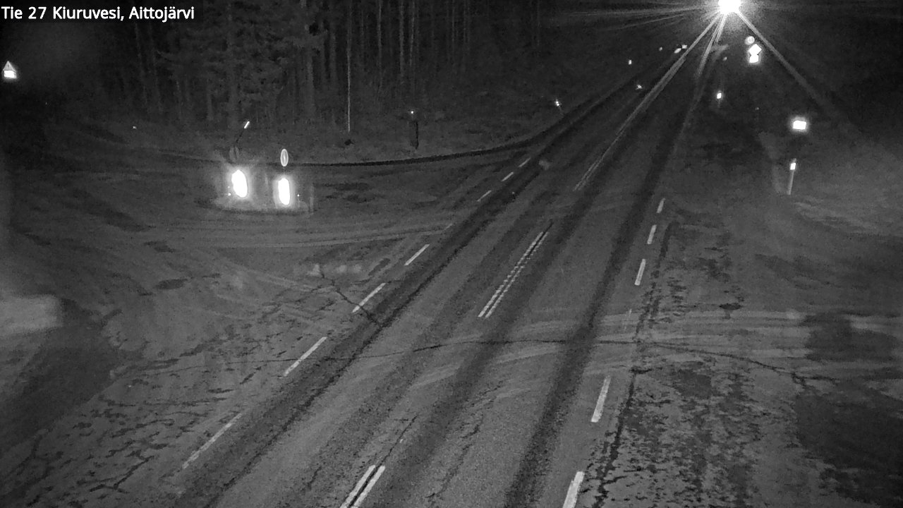 Kelikamerat Kuva Tie 27 Kiuruvesi, Aittojärvi, Kiuruvesi, Pohjois-Savo