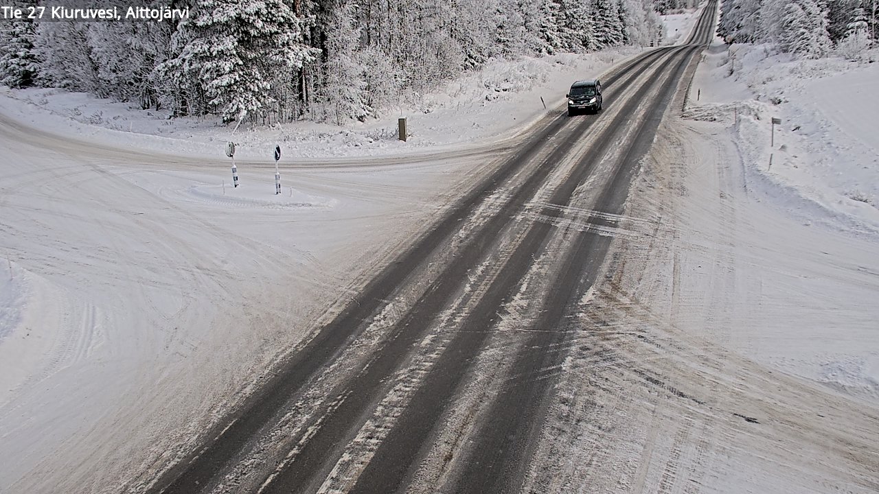Kelikamerat Kuva Tie 27 Kiuruvesi, Aittojärvi, Kiuruvesi, Pohjois-Savo