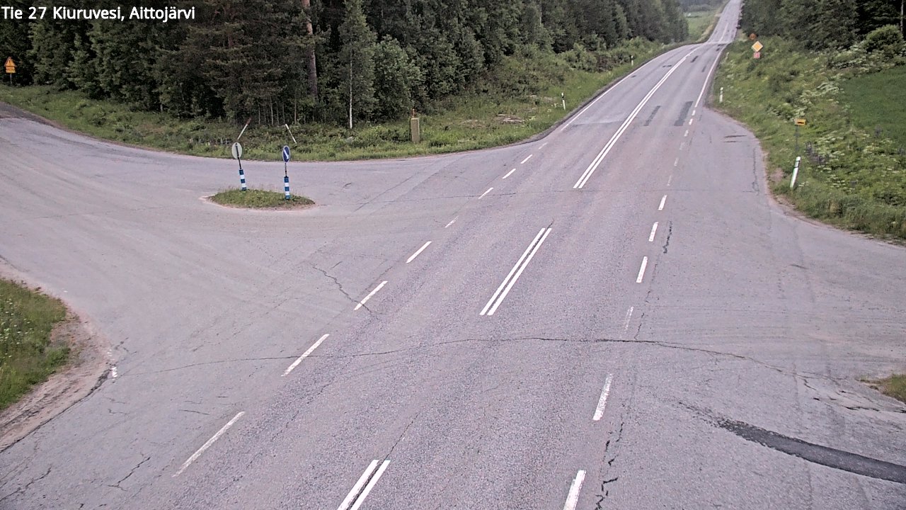 Kelikamerat Kuva Tie 27 Kiuruvesi, Aittojärvi, Kiuruvesi, Pohjois-Savo