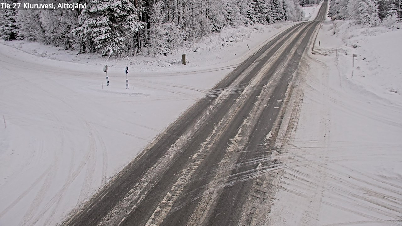 Kelikamerat Kuva Tie 27 Kiuruvesi, Aittojärvi, Kiuruvesi, Pohjois-Savo