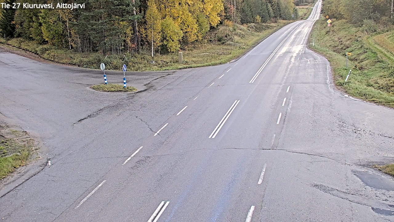 Kelikamerat Kuva Tie 27 Kiuruvesi, Aittojärvi, Kiuruvesi, Pohjois-Savo