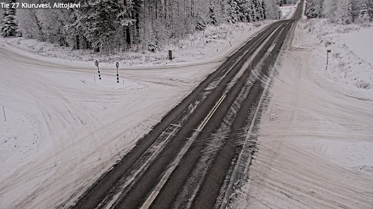 Kelikamerat Kuva Tie 27 Kiuruvesi, Aittojärvi, Kiuruvesi, Pohjois-Savo