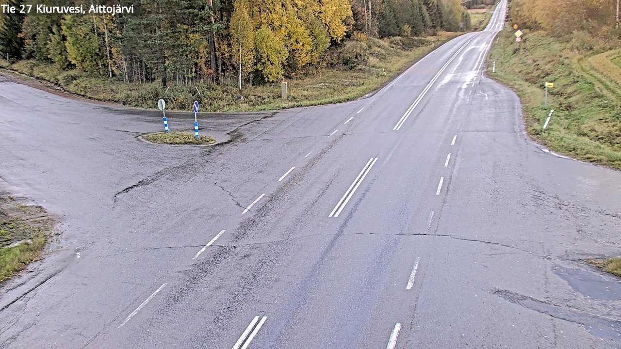 Kelikamerat Kuva Tie 27 Kiuruvesi, Aittojärvi, Kiuruvesi, Pohjois-Savo
