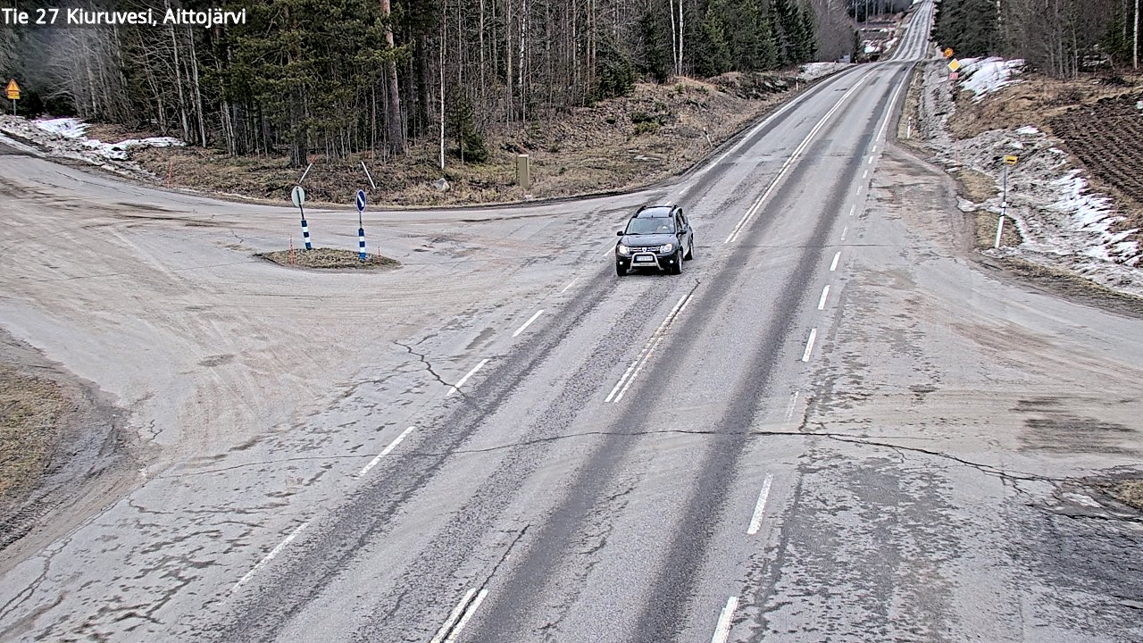 Kelikamerat Kuva Tie 27 Kiuruvesi, Aittojärvi, Kiuruvesi, Pohjois-Savo