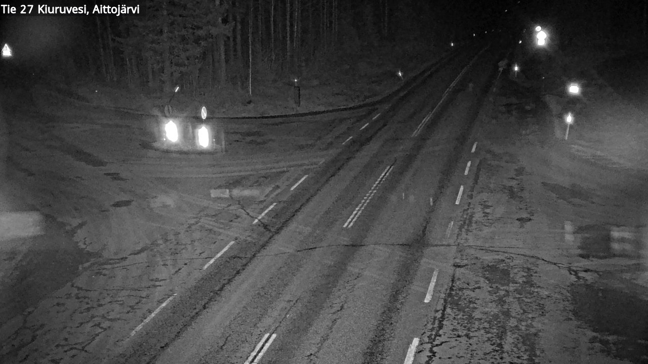 Kelikamerat Kuva Tie 27 Kiuruvesi, Aittojärvi, Kiuruvesi, Pohjois-Savo