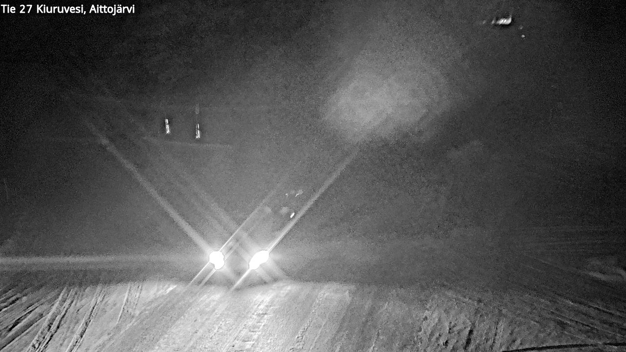 Kelikamerat Kuva Tie 27 Kiuruvesi, Aittojärvi, Kiuruvesi, Pohjois-Savo