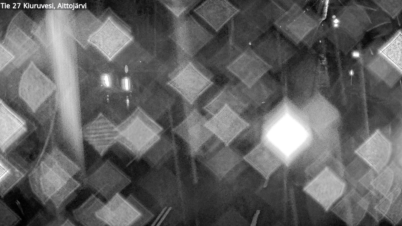 Weather Camera Image Väg 27 Kiuruvesi, Aittojärvi, Kiuruvesi, Pohjois-Savo
