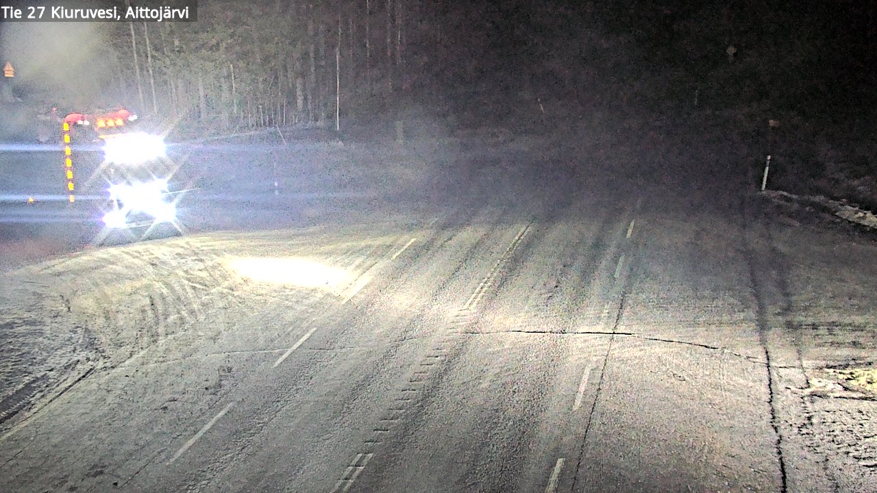 Kelikamerat Kuva Tie 27 Kiuruvesi, Aittojärvi, Kiuruvesi, Pohjois-Savo