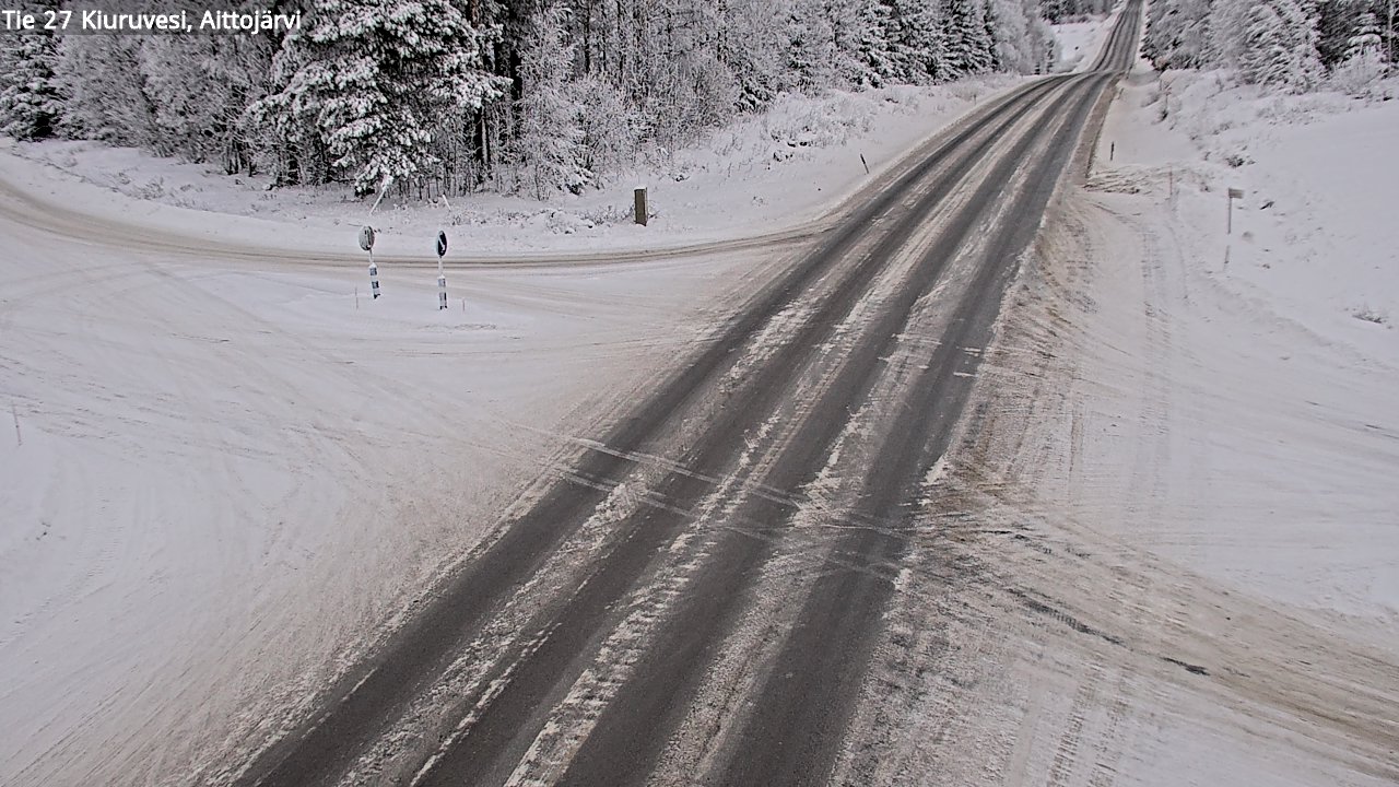 Kelikamerat Kuva Tie 27 Kiuruvesi, Aittojärvi, Kiuruvesi, Pohjois-Savo