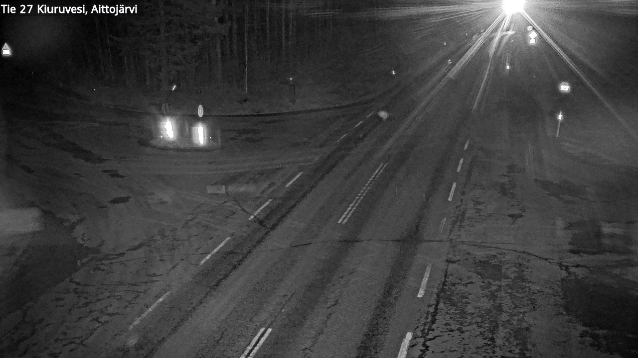 Kelikamerat Kuva Tie 27 Kiuruvesi, Aittojärvi, Kiuruvesi, Pohjois-Savo