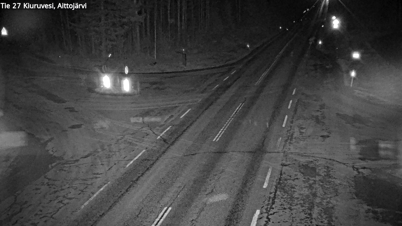 Kelikamerat Kuva Tie 27 Kiuruvesi, Aittojärvi, Kiuruvesi, Pohjois-Savo