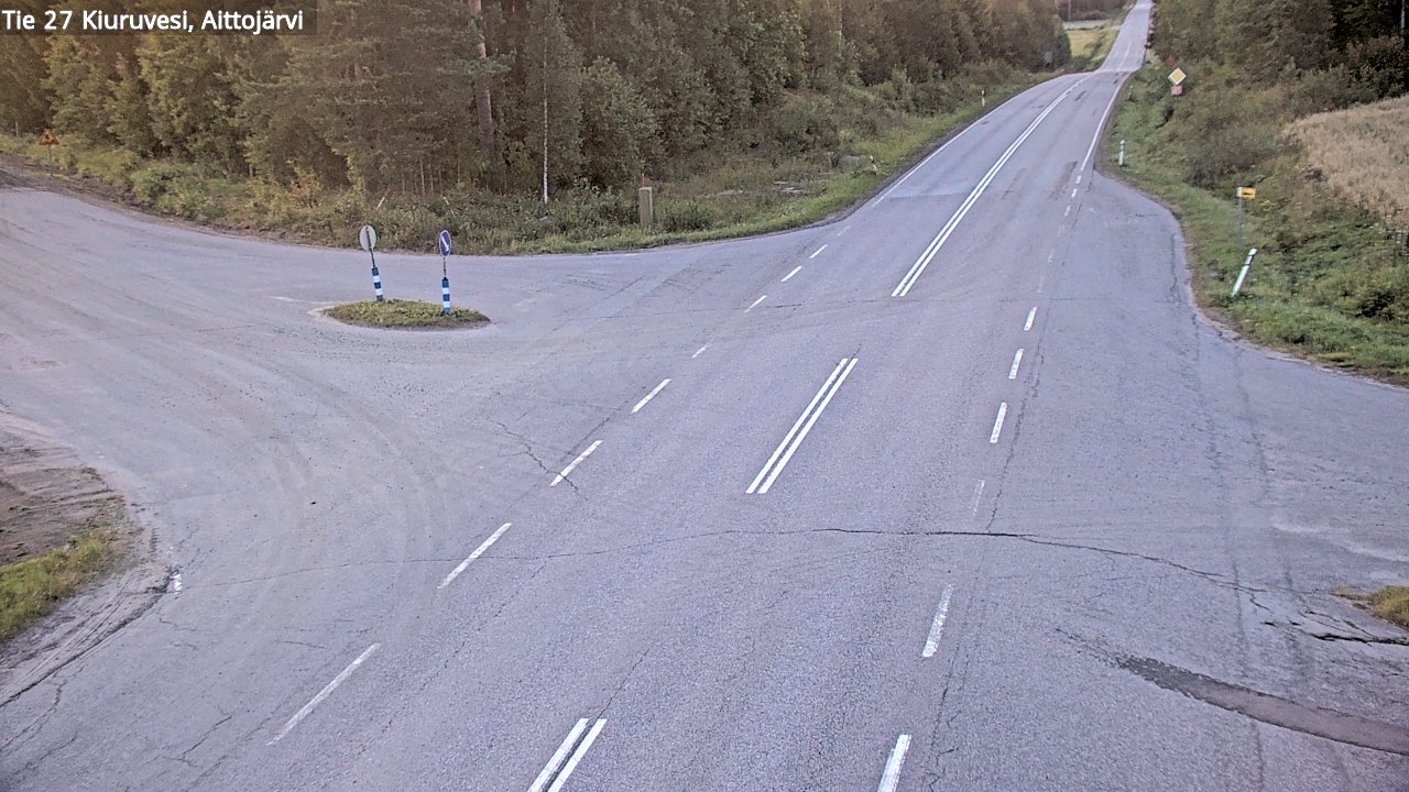 Kelikamerat Kuva Tie 27 Kiuruvesi, Aittojärvi, Kiuruvesi, Pohjois-Savo