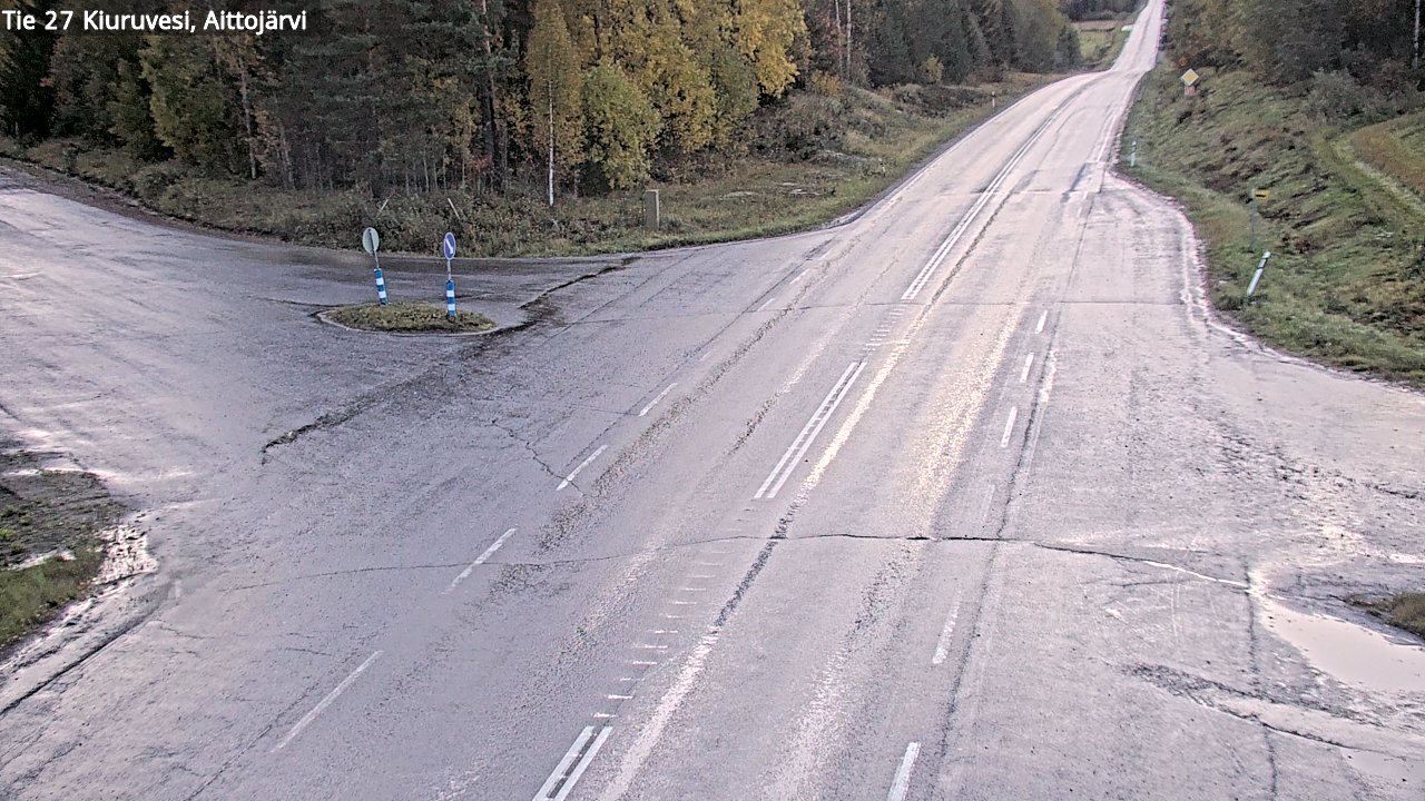 Kelikamerat Kuva Tie 27 Kiuruvesi, Aittojärvi, Kiuruvesi, Pohjois-Savo