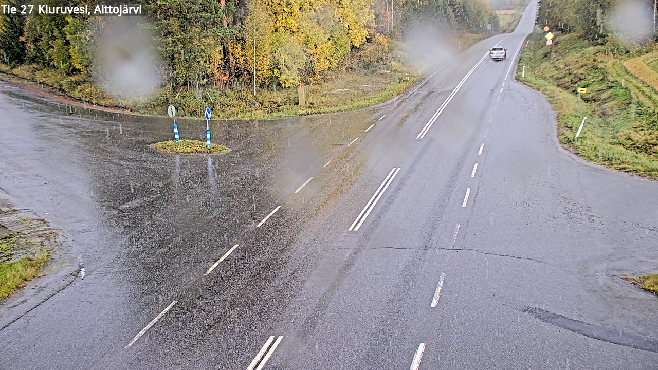 Kelikamerat Kuva Tie 27 Kiuruvesi, Aittojärvi, Kiuruvesi, Pohjois-Savo