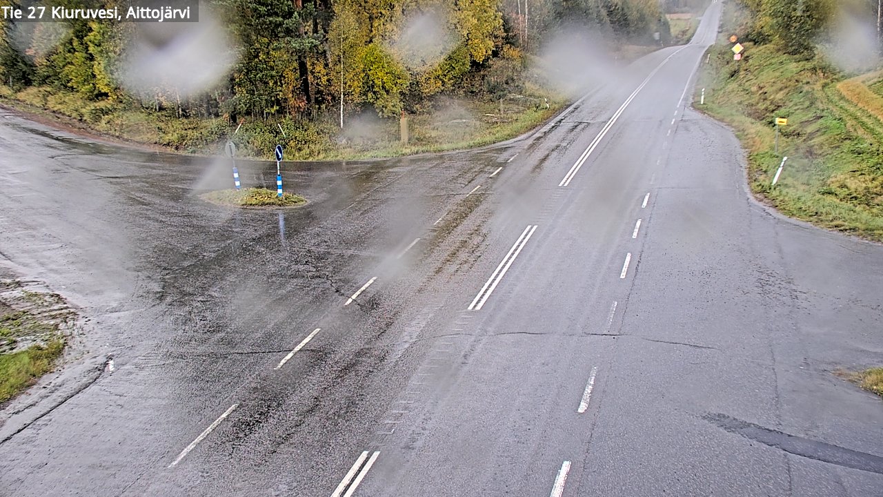 Kelikamerat Kuva Tie 27 Kiuruvesi, Aittojärvi, Kiuruvesi, Pohjois-Savo