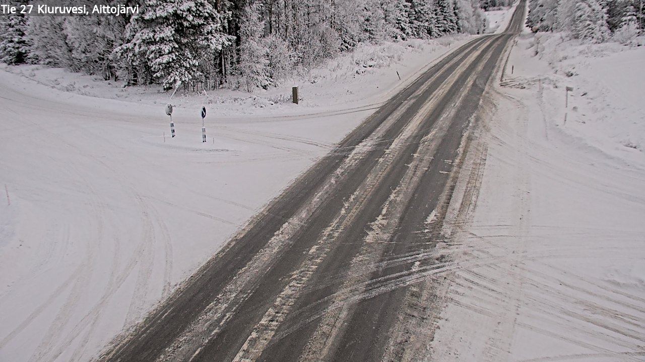 Kelikamerat Kuva Tie 27 Kiuruvesi, Aittojärvi, Kiuruvesi, Pohjois-Savo