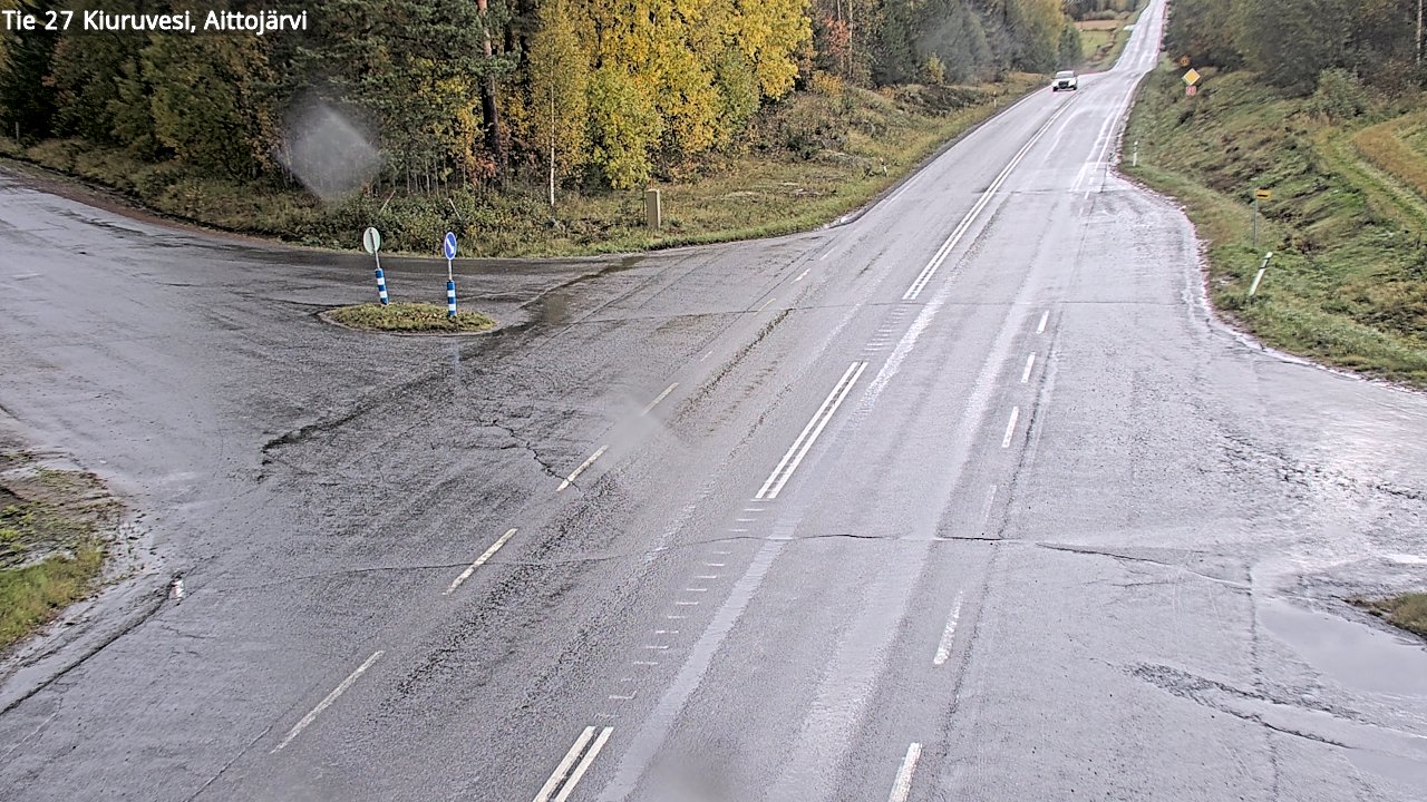 Kelikamerat Kuva Tie 27 Kiuruvesi, Aittojärvi, Kiuruvesi, Pohjois-Savo