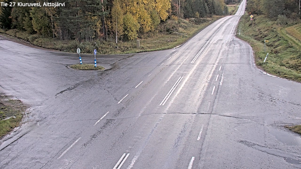 Kelikamerat Kuva Tie 27 Kiuruvesi, Aittojärvi, Kiuruvesi, Pohjois-Savo